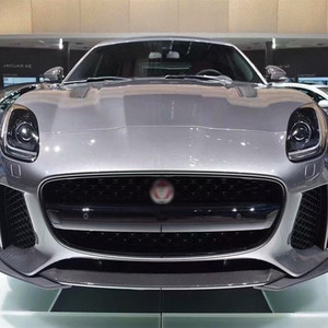 Lèvre de pare-chocs avant en fibre de carbone de style <span class=keywords><strong>SVR</strong></span> haute performance en trois parties pour kit de carrosserie de rétrofit Jaguar F-type - Product Image 6