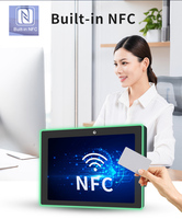 10.1 pouces Rockchip Quad Core écran tactile Wifi POE NFC lumière LED caméra maison intelligente bureau d'affaires Commercial Android tablette Pc