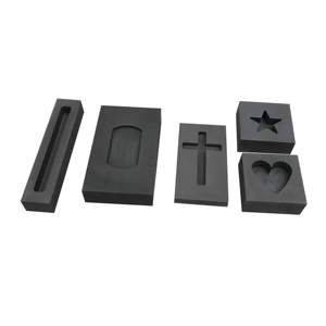 주문 금 십자가 심장 별 흑연 주괴 형 - Product Image 4