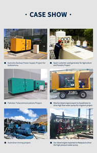 Generador diésel portátil más <span class=keywords><strong>barato</strong></span> para obra, tipo abierto, <span class=keywords><strong>de</strong></span> reserva, eléctrico, silencioso, con motor Cummins - Product Image 6