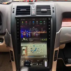 13.6" Tesla Style Android Car DVD Navigation for Toyota Crown 2010-2013 Built-in carplay dsp 4+64