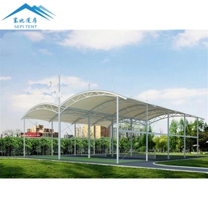PTFE pvdf Tán lều kiến trúc màng cấu trúc sân vận động thể thao bóng rổ sân tennis lều - Product Image 4