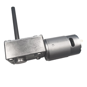 Self-Locking Reduction Motor 36V High Torque <b>Worm</b> Gear Low Speed Brushed DC Motor for Smart Home Valves - Product Image 2