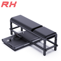 Station multifonction tout-en-un Smith Machine pour squats et développés couchés, idéale pour la musculation à domicile, en alliage d'aluminium
