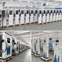 Chargeur Rapide DC Portable pour Véhicules Électriques 30kw 40kw Station de Recharge DC pour Véhicules Électriques Alimentée par Énergie Solaire Mobile