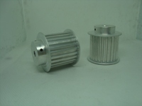Rueda de polea de transmisión de aluminio de alta calidad T5 Tipo de diente 20 dientes 25mm Ancho de correa Material de aluminio Polea de distribución
