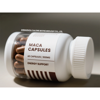 Vente en gros de capsules Booster de fesses Supplément aux herbes à marque privée OEM Capsules de racine de maca noire pour élargissement des hanches pour femmes et hommes
