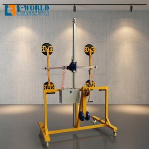 เครื่องยกสุญญากาศ E-WORLD แบบ 4 จุกสุญญากาศ ยกสูงได้ 3 เมตร ควบคุมด้วยลมแบบแมนนวล หมุนได้ 360 องศา โครงเหล็ก รับน้ำหนักได้ 10 ตัน - Product Image 1
