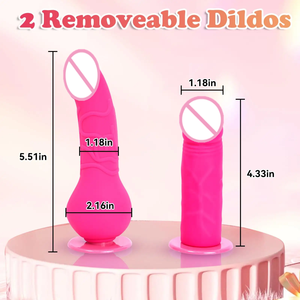 Оптовая продажа, силиконовые носимые кожаные секс-фаллоимитаторы с 2 съемными реалистичными фаллоимитаторами, анальные женские секс-игрушки для лесбиянок - Product Image 6