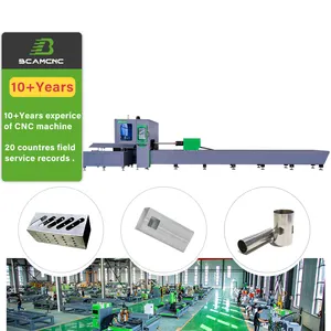 automatic fiber laser cutting machine for tube laser cutting machine carbon steel pipe tube plate laser cutting machine