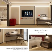 2026 Neue Produkte Italienisches Luxus-Schlafzimmer-Bettmöbel-Set Hochwertiges Kingsize-Doppelbett Modernes Großes Kopfteil Gepolstertes Bett