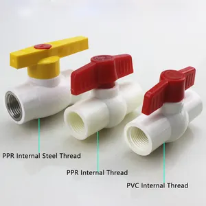Van Bi Nhựa PPR/PVC Sản Phẩm Bán Chạy Van Bi Nhựa Chất Lượng Cao