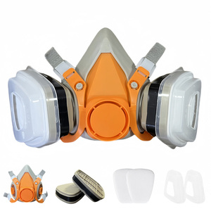 Masque complet multifonctionnel personnalisé bon marché respirateur anti-poussière de peinture en aérosol de gaz chimique - Product Image 2