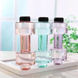 Bouteille <span class=keywords><strong>d</strong></span>'<span class=keywords><strong>eau</strong></span> en forme <span class=keywords><strong>d</strong></span>'haltère de 550 ml, <span class=keywords><strong>prix</strong></span> <span class=keywords><strong>d</strong></span>'usine, petit volume, fitness, yoga, salle de sport - Product Image 2