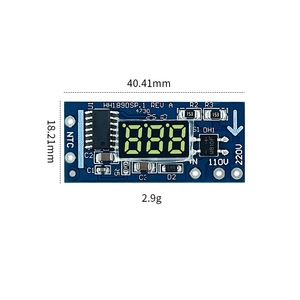 Placa de control de pantalla digital Jabil Technology HH189DSP.1 para secador de pelo, electrodoméstico inteligente para el hogar, PCBA - Product Image 2