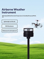 Capteur de vitesse et de direction du vent pour drones, capteur météorologique anti-interférence résistant au vent, observation mobile en haute altitude