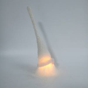 Nid d'ange en peluche blanc avec paillettes, station européenne, ornement de Table, gays de noël, étoile dorée, <span class=keywords><strong>2022</strong></span> - Product Image 4