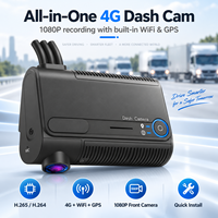 MDVR M18Ev 4G Faible Consommation DVR Mobile pour Véhicule Caméra Frontale 1080P Double Carte TF GPS WiFi Utilisation en Flotte Commerciale OEM ODM