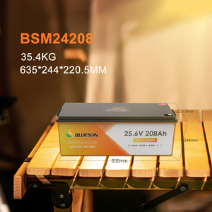 Bluesun 24V 208Ah LiFePO4 lityum pil-güneş ve enerji depolama sistemleri için kurşun asit değişimi - Product Image 2