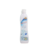 Bouteille à rabat en plastique vert de 300 ml en matériau PET pour nettoyant pour sols de cuisine, désinfectant pour les mains, savon liquide, shampoing