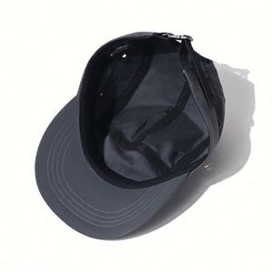 Gorra de Camping de Nailon Personalizada de 5 Paneles, Impermeable, con Logotipo Reflectante Impreso, Gorra Deportiva para Correr y Viajar - Product Image 6