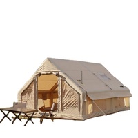 Tente de camping gonflable BOTEEN - Tissu Oxford imperméable, utilisation quatre saisons, installation rapide, abri extérieur de luxe 12m