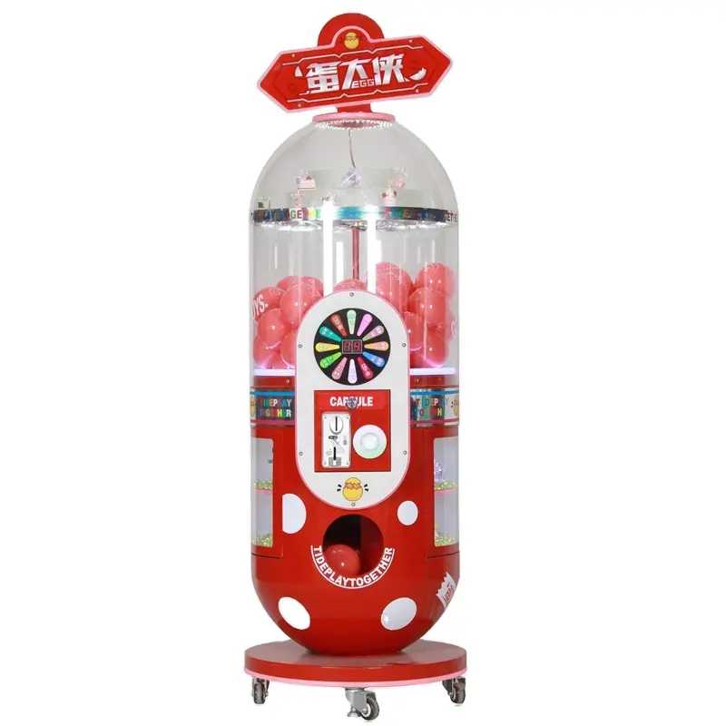 xiaotongyao new arrival coin operated games machine capsule toy vending machine gashapon machine