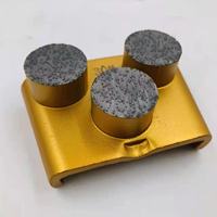 Tampons de polissage à sec diamant 4 "meuleuse de sol en béton/meuleuse de sol planétaire/meuleuse de béton planétaire livraison gratuite