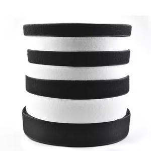 20 * 25Mts خطاف أسود ناعم مطاطي من النايلون وشريط حلقي لحفاضات الأطفال الناعمة - Product Image 5