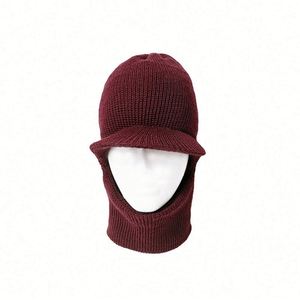 Gorro de Invierno de Alta Calidad para Exteriores con Calentador de Cuello, Capucha Cálida de un Solo Orificio, Orejeras, Máscara Facial, Pasamontañas 100% Poliéster Transpirable - Product Image 5