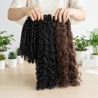 Extensions de cheveux humains brésiliens vierges non traités, mèches de cheveux indiens Remy double drawn, tissages de cheveux naturels