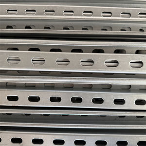 P1000 P2000 P3300 P1001ホットディップ亜鉛メッキC字型スチールチャンネルユニストラットブラケット切削/溶接/曲げサービス付き - Product Image 3