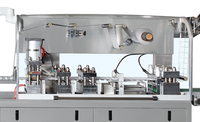 Machine d'emballage sous blister électrique multifonctionnelle automatique à grande vitesse pour aliments liquides, thermoformage PVC/ALU, certifiée CE