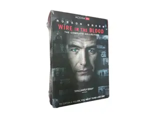 Wire in The Blood The Complete Series 13 Discs Factory Wholesale DVD Movies TV Series Cartoon Region 1/Region 2 DVD Free Ship