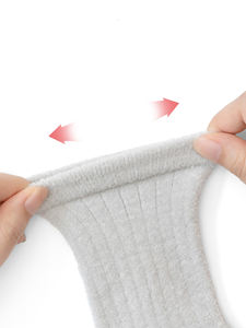 Calcetines Xiangyi para Bebés, Color Rosa Sólido, Tubo Largo, Forro Polar Cálido para Invierno, Calcetines Gruesos y Suaves para Bebé - Product Image 5