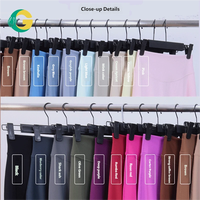 Conjunto de Yoga de Primera Calidad, Ligero, Corte Preciso, Transpirable, con Cuello Halter, Top Deportivo para Mujer, Conjuntos de Gimnasio y Fitness, Logotipo Personalizado OEM