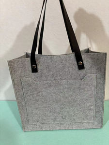 Nouveau design sacs à main féminins en feutre sac à provisions en feutre avec poignée - Product Image 2