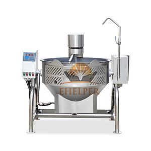 <span class=keywords><strong>Wok</strong></span> de Hierro Fundido Automático de 150L con Descarga Inclinable |   Olla interior de hierro extraíble |   Fuego | Máquina de Cocinar de Hierro Fundido | Freidora - Product Image 3