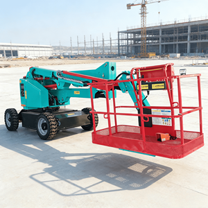 Plateforme de travail aérien électrique automotrice à flèche droite articulée, télescopique, type araignée, à bras articulé pliable, de 11m à 20m - Product Image 3