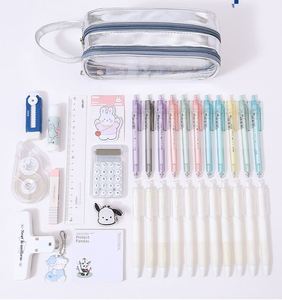 Customized Portable <b>Transparent</b> PVC Pen <b>Bag</b> <b>Makeup</b> Storage Wholesale - Product Image 3