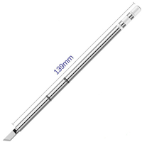 1 pièce de pointe de fer à souder T12 sans plomb, tête de soudage électrique intégrée en cuivre pour accessoires de jeu