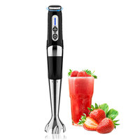 Mixeur Plongeant Sans Fil Mix Pro 4-en-1 180W 2000mAh avec Fonction Shaker