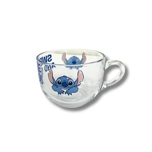 Stitch Glass <b>Mug</b> 700Cc With <b>Character</b> Design For Tea Or Coffee - Product Image 1