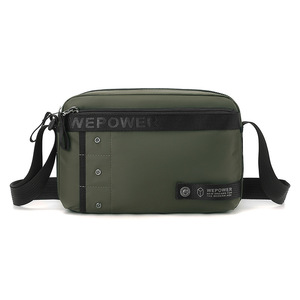 Sac bandoulière homme en nylon durable pour l'extérieur, sac de poitrine vintage en toile, design estival tendance pour la vie quotidienne - Product Image 2