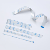 AWM 20624 10Pin 12Pin 16Pin 40Pin 60Pin 0.5mm 1.0mm 1.25mm Pas FFC Câble plat flexible Écran LCD