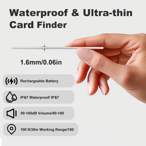Mfi chứng nhận thông minh tìm thấy thiết bị của tôi <span class=keywords><strong>GPS</strong></span> Tracker không thấm nước IP67 người đàn ông của thẻ ví Tracker cho Apple IOS hệ thống - Product Image 3
