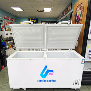 Congélateur coffre à grande capacité, haute qualité, à température unique, ouverture par le haut, congélateur profond, réfrigérateur - Product Image 6