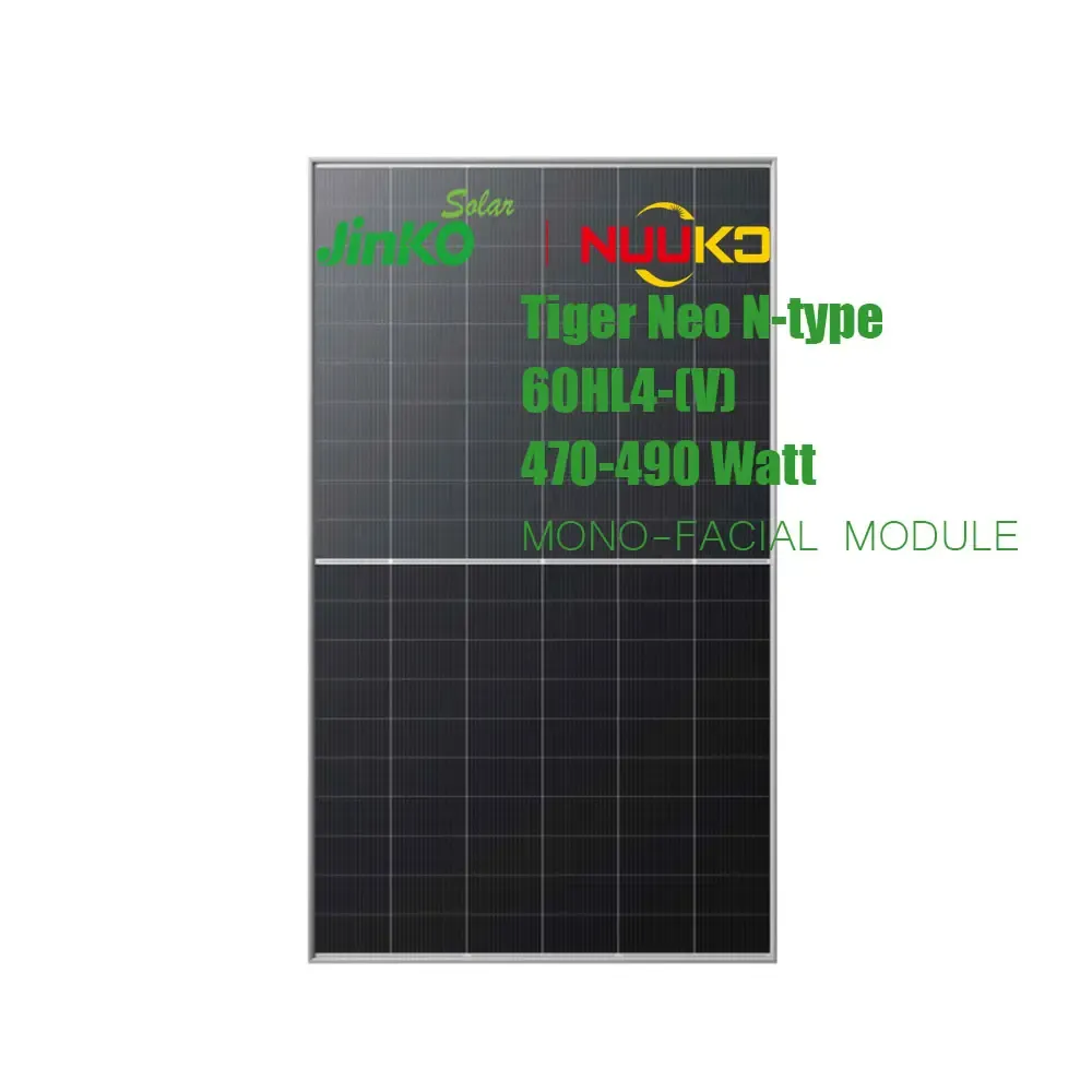 Jinko Risen Ja Neo N Tipo Panel Solar 400W 405W 410W 420W 450W 460W 470W 550W 560W 580W Paneles Solares Monocristalinos Precio