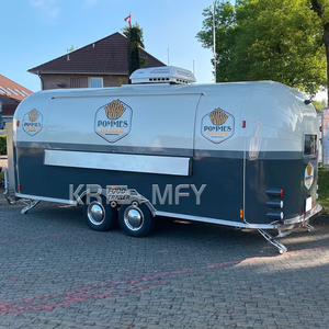 Remorque de nourriture d'acier inoxydable personnalisée par la Chine avec l'équipement complet de cuisine pour des chariots de nourriture de glace de BBQ de casse-croûte - Product Image 1