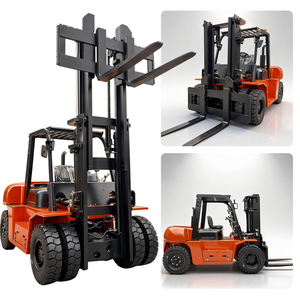 Montacargas de 6 Toneladas Fabricado en Shandong, Montacargas de <span class=keywords><strong>8</strong></span> Toneladas, Montacargas Hidráulico Diésel para Manejo de Equipo Pesado - Product Image 2